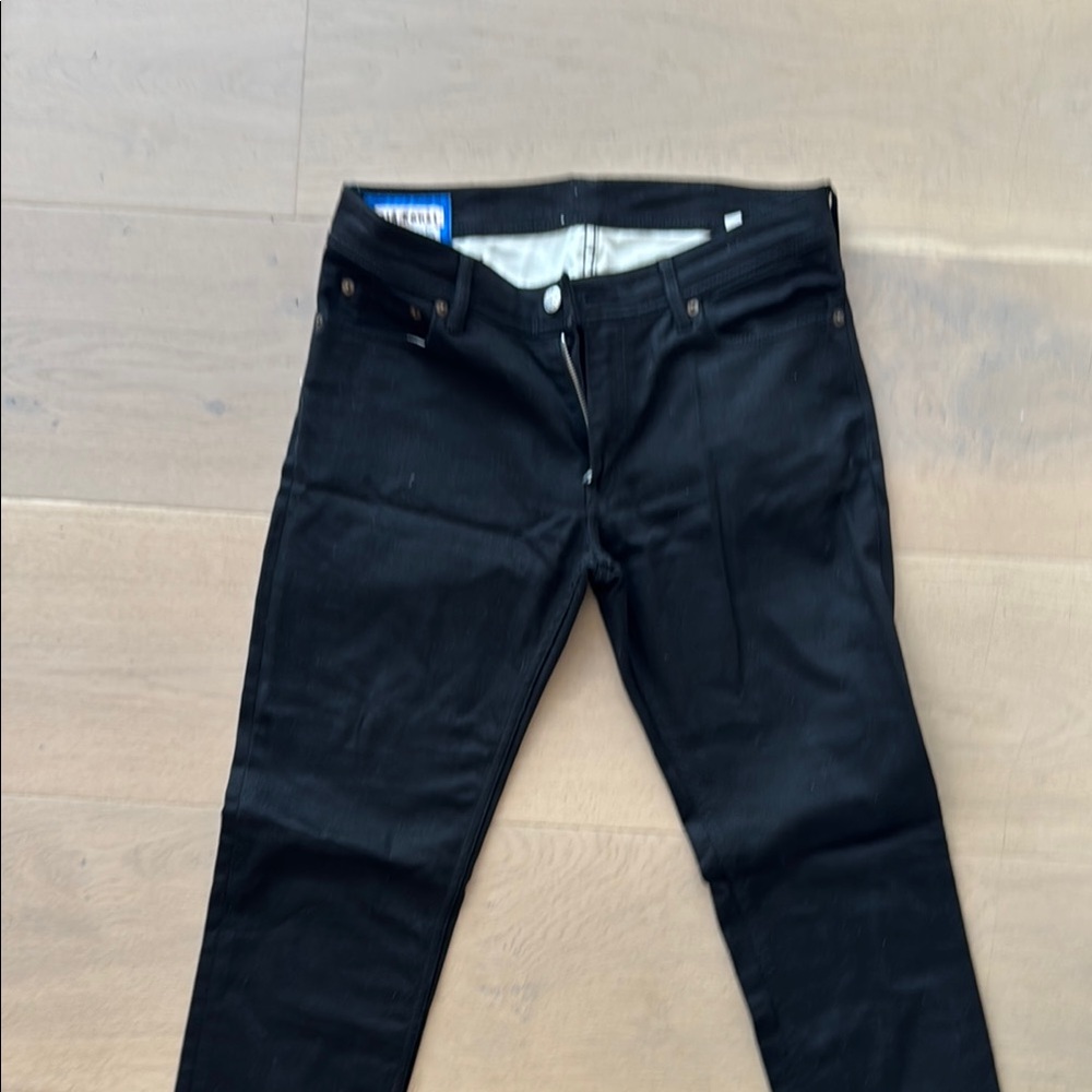 Acne Slim Black Mens Jeans - 30W X 32L